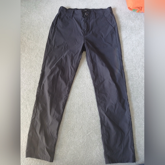 Brixton Black Straight-Leg Chinos